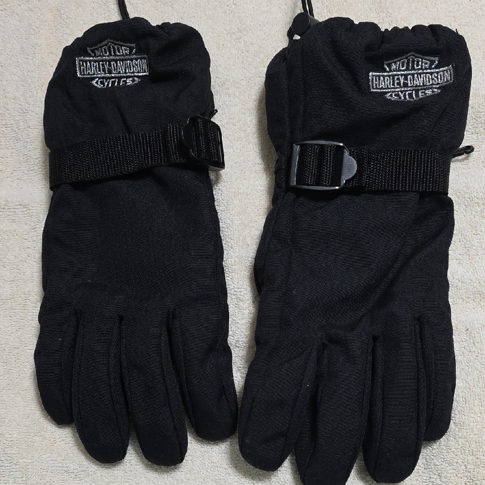 Harley-Davidson Black Riding Gloves
